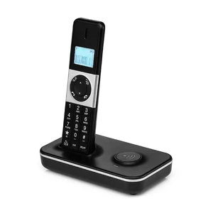 D1002 Fixed Line Phone 100-240V Digital Cordless Caller Telephone Number Storage for Home and Office Hotel