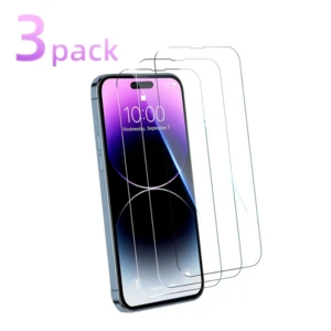 Tempered Glass Protector Case Friendly For iPhone14 13 12 11 Screen Protector For 14 13 12 11ProMax iPhoneX XS XSMax