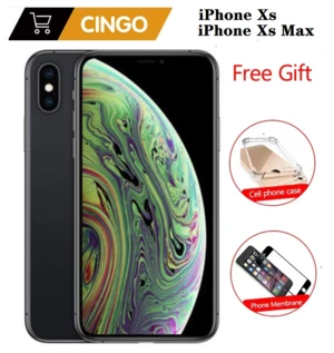 Original Unlocked iphone XS iphone XS MAX 4G LTE 4G RAM 64gb/256gb ROM A12 Bionic Chip IOS12 iphonexs 2658mAh