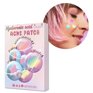 60pcs Colorful Laser Invisible Acne Removal Pimple Patch Beauty Acne Tools Pimple Acne Concealer Face Spot Scar Care Stickers