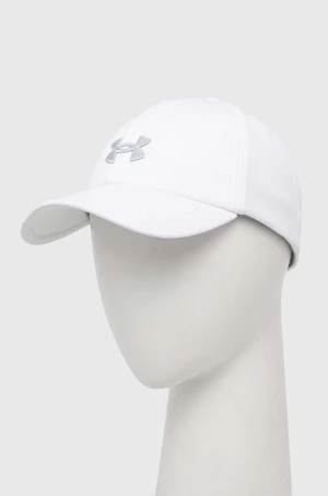 Šiltovka Under Armour biela farba, s nášivkou, 1376705