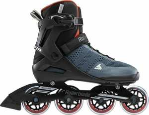 Rollerblade Sirio 80 Orion Blue/Spicy Orange 45,5 Patine în linie