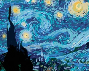 Zuty Gyémánt festés Csillagos éj (Van Gogh)