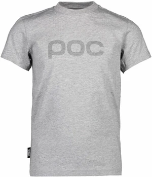 POC Tee Jr Koszulka Grey Melange 130