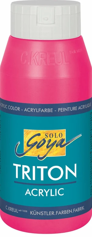 Kreul Solo Goya Triton Akrylová barva Fluorescent Pink 750 ml 1 ks