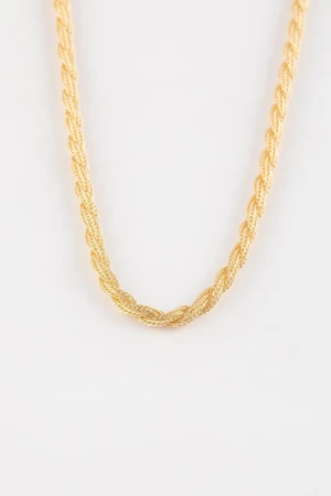 DEFACTO Women's Thick Chain Gold Necklace