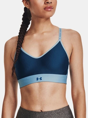 Under Armour Infinity Covered Low Sportovní podprsenka Modrá