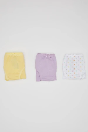 DEFACTO Girl's Cotton 3-Piece Slip Panties