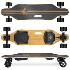 Spokey E-LONGBAY Electric longboard, battery 4 Ah