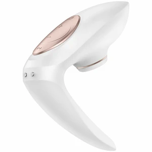 SATISFYER Pro 4 Couples bílo-zlato-růžový