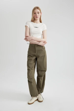 DEFACTO Cool Parachute Gabardine Trousers