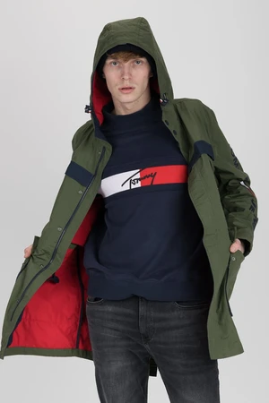 Tommy Jeans Jacket - TJM COTTON JACKET green