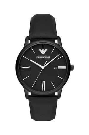 Hodinky Emporio Armani černá barva, AR11573