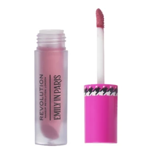 REVOLUTION Emily In Paris, Pinky Swear Pink, Tekutá rtěnka a tvářenka 3 ml