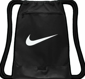 Nike Brasilia 9.5 Drawstring Bag Black/Black/White 18 L Bolsa deportiva