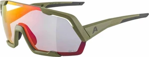 Alpina Rocket QV Olive Matt/Rainbow Lunettes vélo