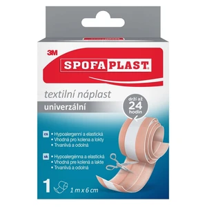 3M™SPOFAPLAST 154 Textilní náplast 1 m x 6 cm