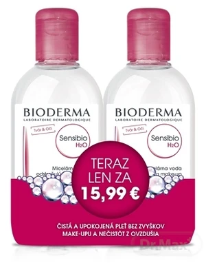 BIODERMA Sensibio H2O 250ml 1+1 Festival