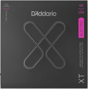 D'Addario XTB45130 Set de 5 corzi pentru bas