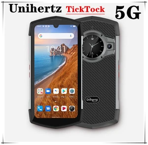 Original Unihertz TickTock IP68 waterproof 6.5" Mobile phone Android 11 Dimensity 700 8GB+128GB NFC 5G 6000mAh Smartphone