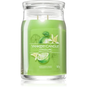 Yankee Candle Vanilla Lime vonná sviečka Signature 567 g