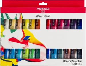 Amsterdam Set di colori acrilici 24 x 20 ml