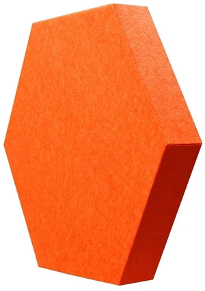 Mega Acoustic HexaPET 5 cm Orange Panel de espuma absorbente