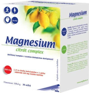 ONAPHARM Magnesium citrát complex 30 vrecúšok