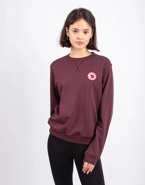 Fjällräven 1960 Logo Badge Sweater W 357 Port M