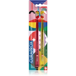 Curaprox Limited Edition Circus zubní kartáček 5460 Ultra Soft 2 ks