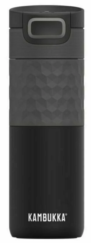 Kambukka Thermoflasche Etna Black Steel 500 ml