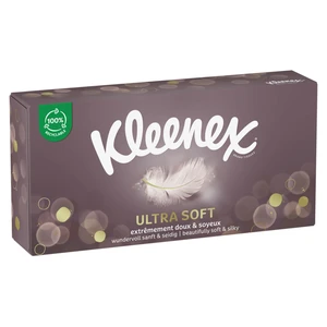 KLEENEX Kapesníky papírové Ultra Soft Box 64ks