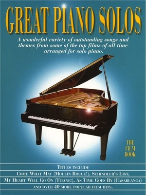 Music Sales Great Piano Solos - The Film Book Notas