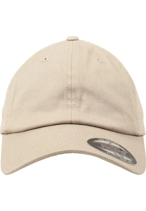 Khaki Beanie Flexfit Cotton Twill Dad Cap