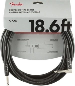 Fender Professional Series 5,5 m Prosty - Kątowy Kabel instrumentalny