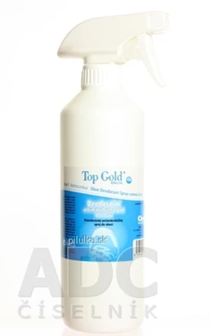 TOP GOLD Deo antimikrobiálny sprej do obuvi 500 ml