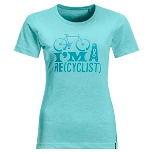 Women's T-Shirt Jack Wolfskin Ocean Trail T Peppermint