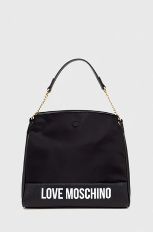 Kabelka Love Moschino čierna farba