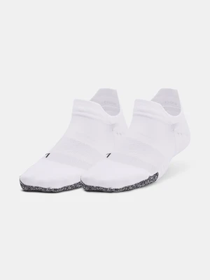 Under Armour Socks UA Breathe 2 No Show Tab 2pk-WHT - Women