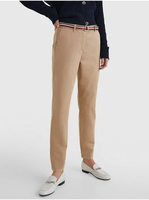 Beige Women's Tommy Hilfiger Hailey Chino Pants - Women