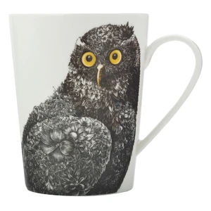 Biały porcelanowy kubek Maxwell & Williams Marini Ferlazzo Owl, 450 ml