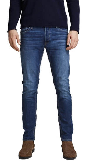 Jack&Jones Pánske džínsy JJIGLENN Slim Fit 12152347 Blue Denim 29/32