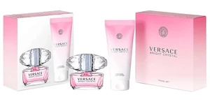 Versace Bright Crystal - toaletní voda s rozprašovačem 50 ml + tělové mléko 100 ml