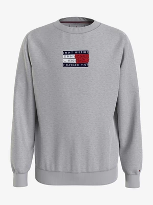 Tommy Hilfiger Mikina dětská Šedá