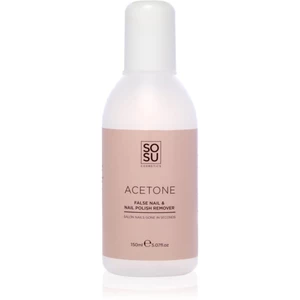 SOSU Cosmetics Gone Girl Acetone odlakovač na nehty 150 ml