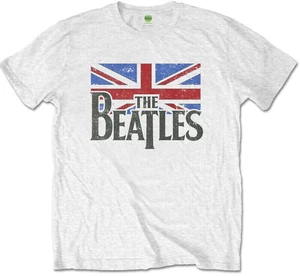 The Beatles Koszulka Logo & Vintage Flag White 11 - 12 lat