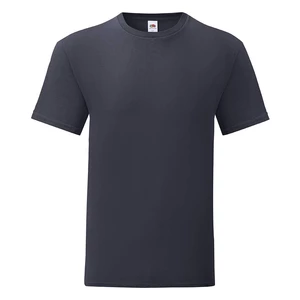 Navy blue Iconic combed cotton t-shirt Fruit of the Loom