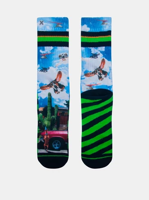 Blue-green men's socks XPOOOS