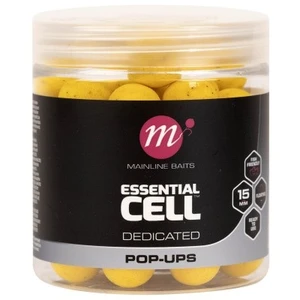 Mainline plávajúce boilie pop-ups essential cell 15 mm 250 ml