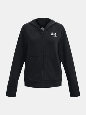 Under Armour Hoodie UA Rival Terry FZ Hoodie-BLK - Girls